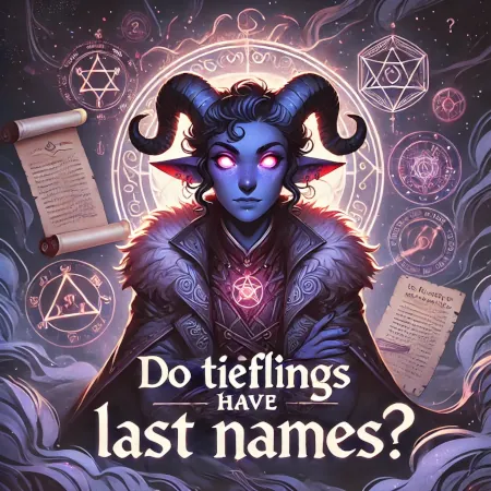 Do Tieflings Have Last Names?