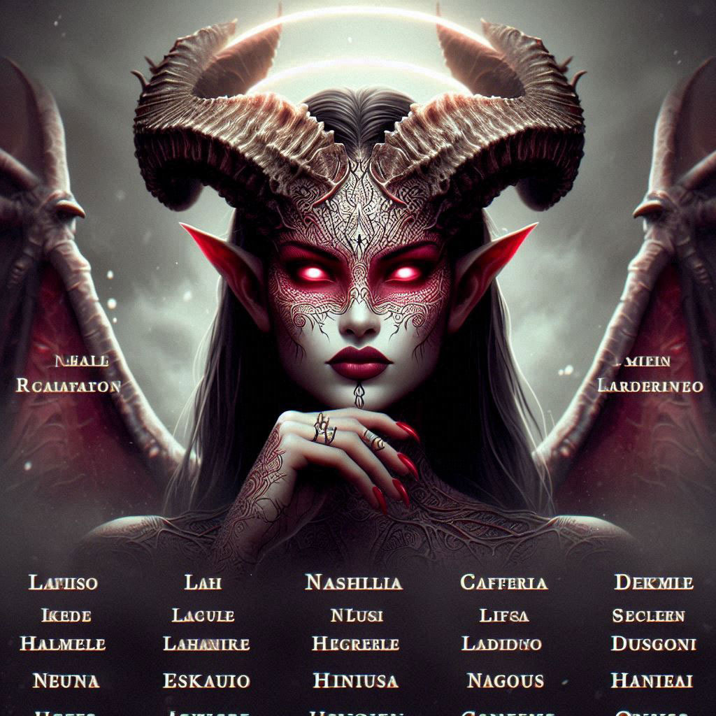 Random Female Tiefling Name Generator