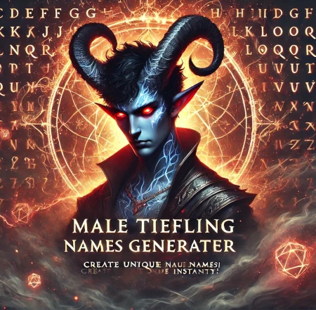 Male Tiefling Names Generator