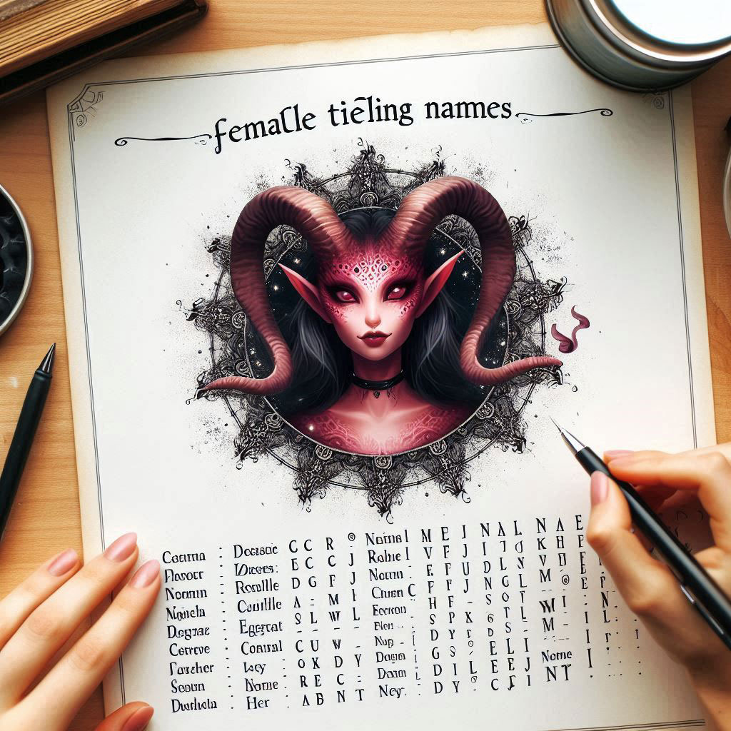 Female Tiefling Names Generator DnD