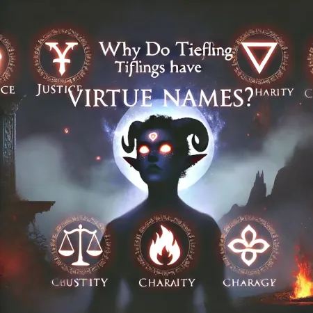 Why Do Tieflings Have Virtue Names?